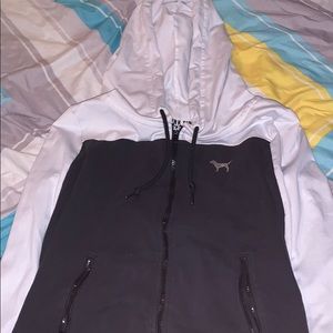 Zip up PINK Victoria’s Secret sweatshirt